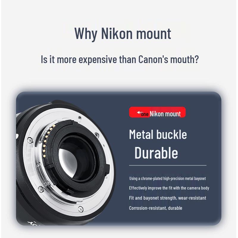 YONGNUO YN50mm F1.8N Portrait Prime Lens for Nikon Mount 50mm F1.8