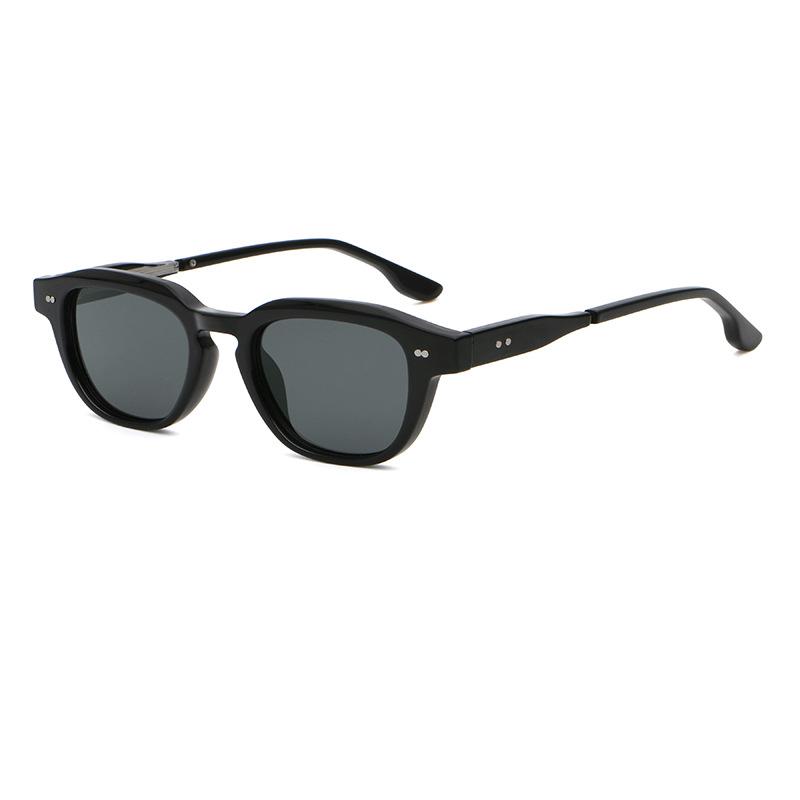 Unisex Modern Retro European-Style Small Frame Sunglasses - Trendy Sun Protection