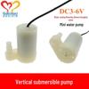 Mini Vertical/Horizontal Submersible Pump DC Motor (3-6V) for Water Fountains, Cooling Systems, and Fish Tanks
