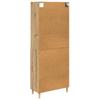 Highboard Artisan Oak 69.5 x 32.5 x 180 cm Particleboard