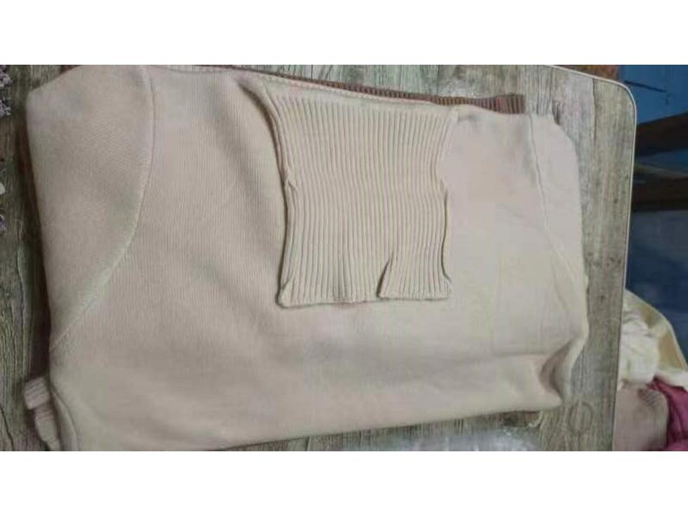 Dámský fleecem podšitý silný svetr s vysokým límcem - Hřejivý top z norkového fleecu pro podzim a zimu