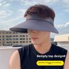 Summer Upf50 Double Layer Sun Hat With Wide Brim For Men Outdoor Protection
