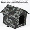 Waterproof Outdoor Pet Bed: Washable Nest for Cats and Dogs