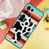 Boho Botanical Leaf Cow Cactus Phone Case For Samsung Galaxy S25 FE S23 S21 S20 S22 S24 S26 Ultra S10 S26 Plus Cover Coque