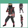 Atemberaubendes Ninjago Cosplay Kostüm für Kinder Jungen Assassine Karnevalsparty Spaß