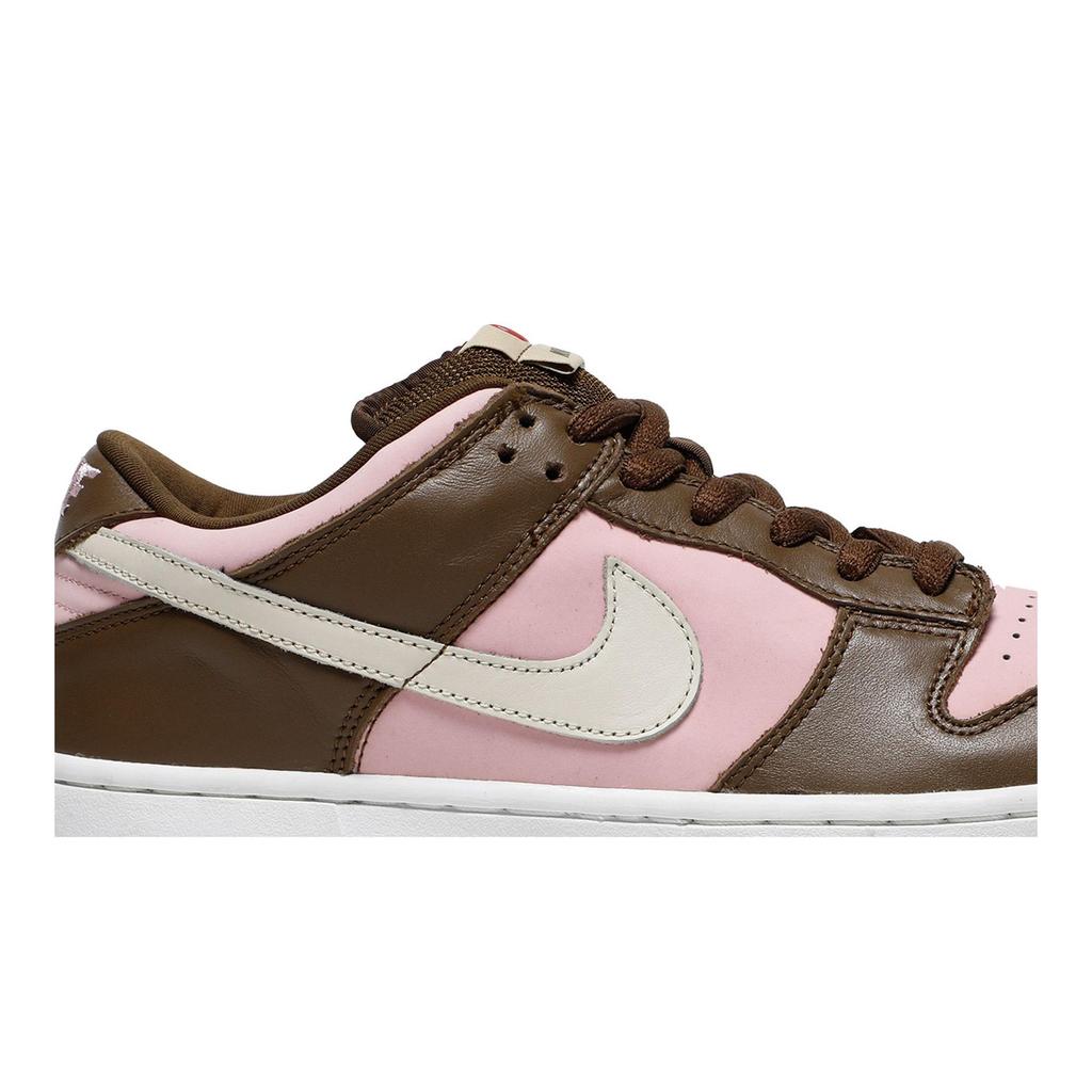 Nike Dunk Low Pro SB 'Cherry' (Unisex) Dark Khaki / Shy Pink-Vanilla Skateboard Shoes 304292 671