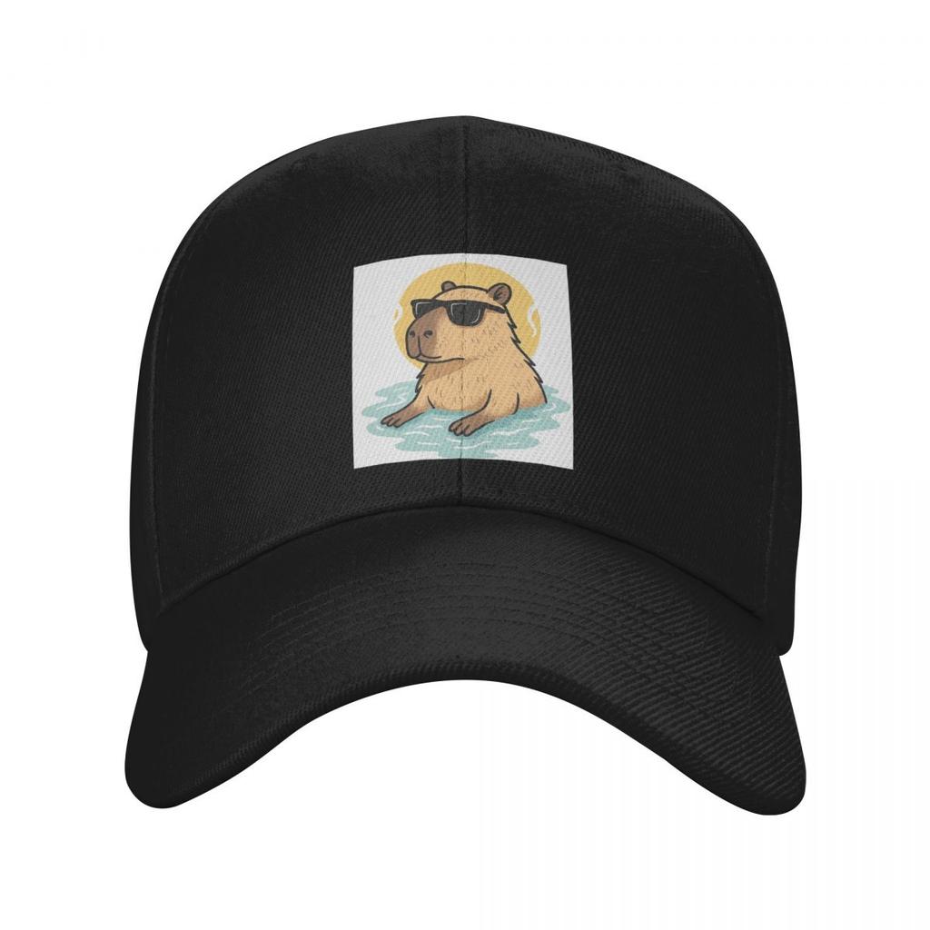 Cartoon Cute Capybara Animal Cap Fashion Casual Baseball Caps Adjustable Hat Hip Hop Summer Unisex Baseball Hats