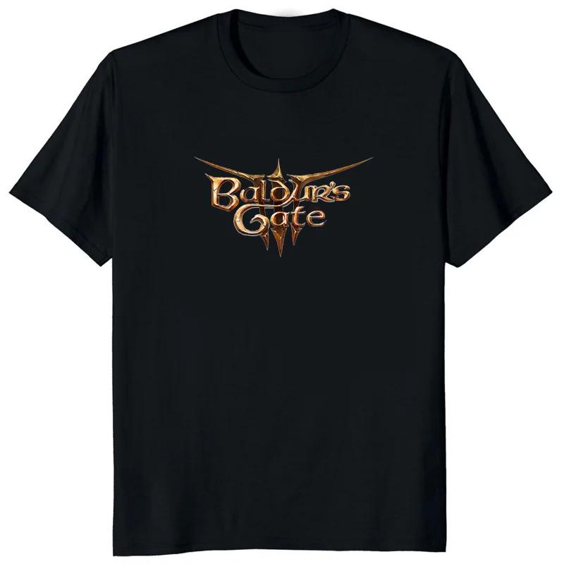 Rpg Baldurs Gate 3 Tshirt Role Play Game Fans Tshirt Baldurs Gate Cosplay Acg Otaku T Shirt Summer Fashion Casual Unisex Tees