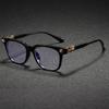 Crowe's new European and American anti-blue light overseas sunglasses men's and women's flat glasses classic travel optical glasses without makeup