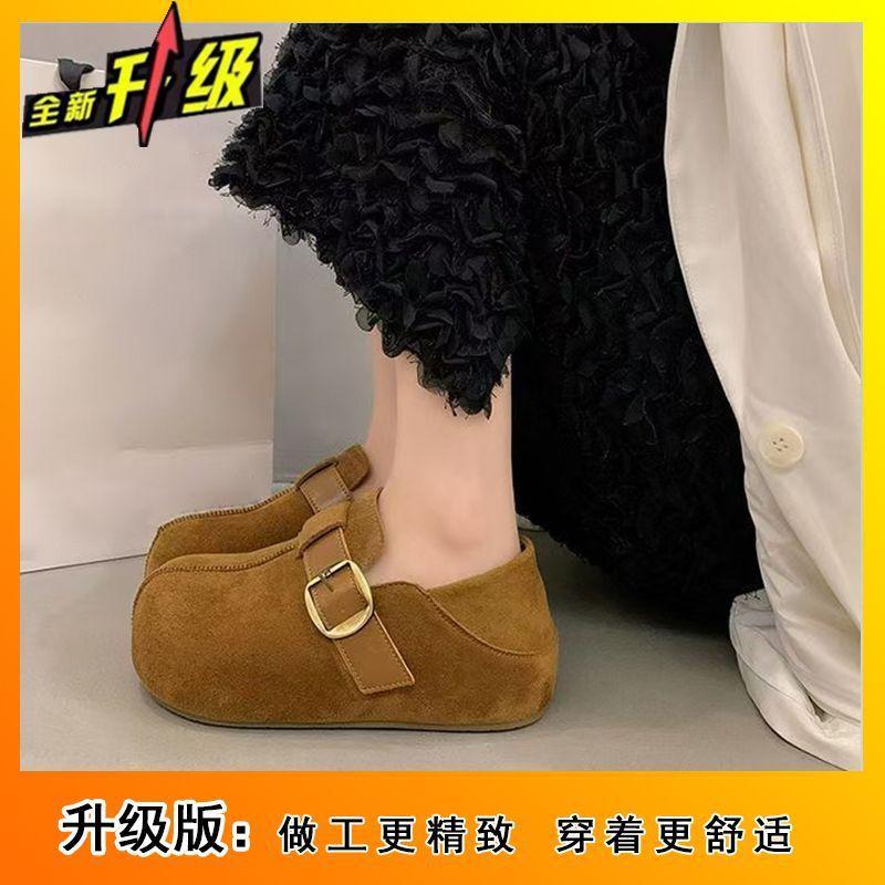 Удобные нескользящие хлопковые туфли Birkenstock 2025 осень-зима теплые женские хлопковые туфли 35