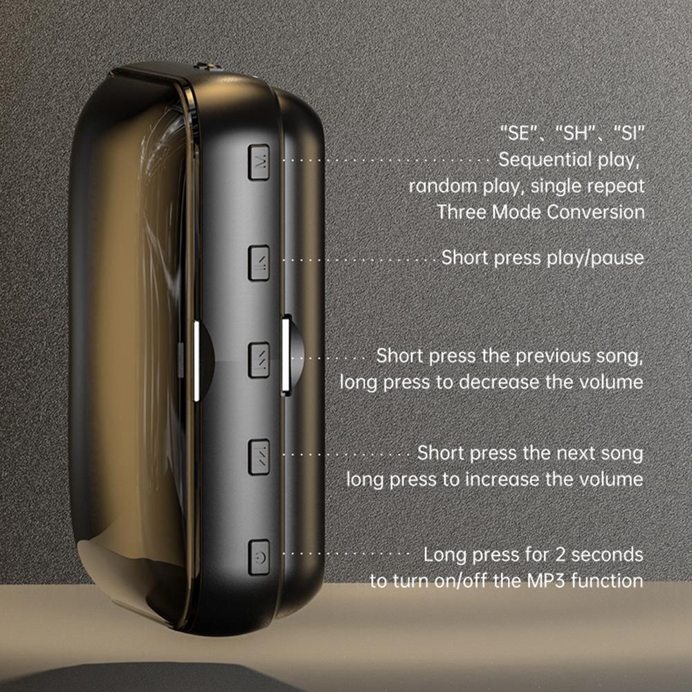 Bluetooth Headset Entry -ear E-sports Wireless Earplug LED Large Power Multifunctional Touch Headset