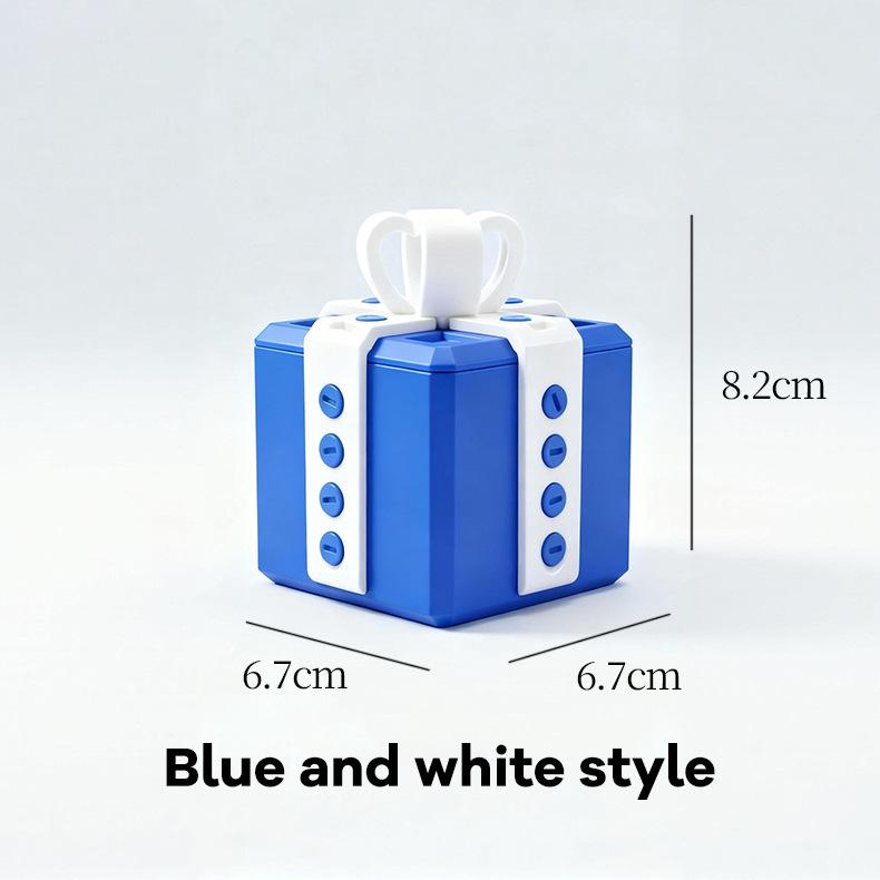 Out of the Box Pop-up Middle Finger Gift Box Creative Desk Home Decor Gifts Middle Finger Novelty Christmas Funny Prank Gift