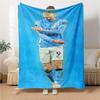 Haalands Dynamic Collage Blankets Flannel Printed Breathable Warm Throw Blanket for Home Office Bedspreads 0708a78