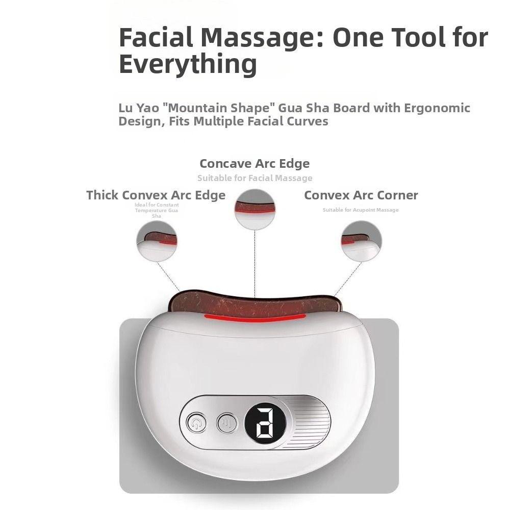 Constant Temperature Vibration Massage Scraping Instrument Face Massager Home Spa
