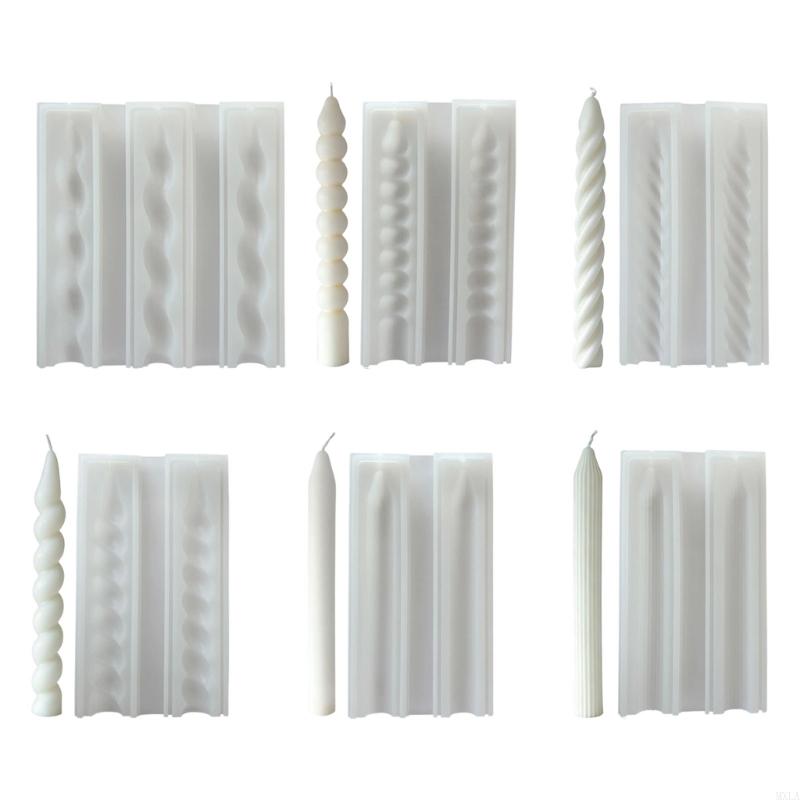 MXLA Unique Twisted Thread Designs Silicone Mould For DIY Craft