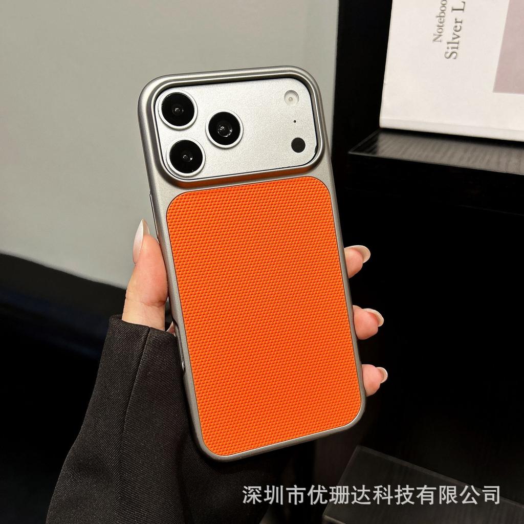 Applicable to iPhone11promax Ling Pattern Sticker Leather Mobile Phone Case Apple 11 Frosted Metal Paint Anti-drop Protective Case