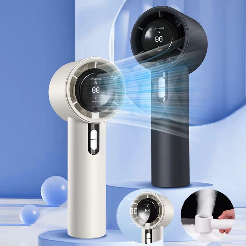 Ultra-Quiet Personal Cooling Fan Powerful Wind Cooling and Ice Pack Fan Small Electric Fan  Office