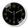 Minimalist Quartz Wall Clock With Luminous Hands For Bedroom Use