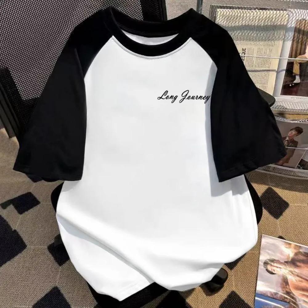 New Fashion Trend Short-sleeved T-shirt for Women in Summer M