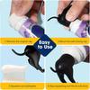 2pcs Doggy Toilet Paper Roll with Toothpaste Plug, Randomly Black/brown In Color, Fun and Creative Dog Toothpaste Dispenser