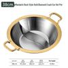 ZMR 304 Stainless Steel Divided Hot Pot