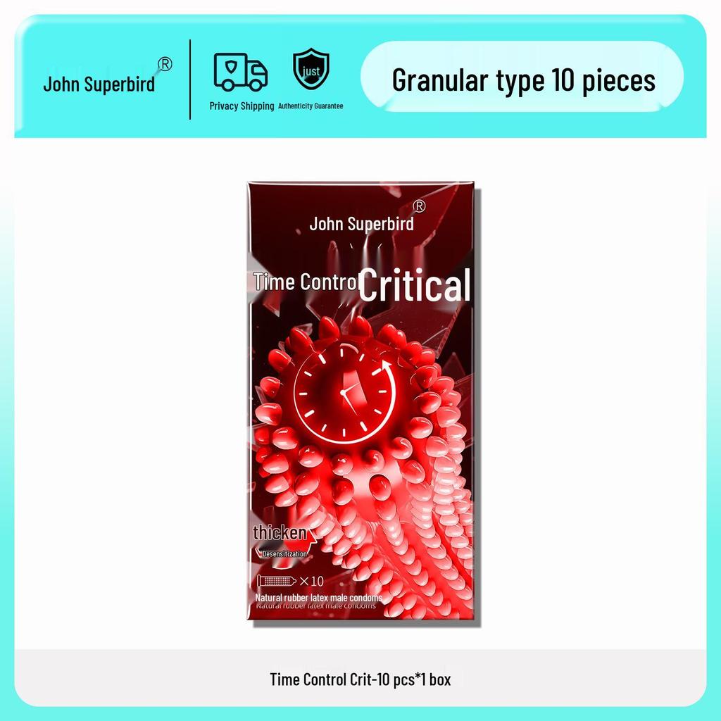 Clitoral Stimulation Delayed Ejaculation Condoms – Long-Lasting, Large Particle Design for Enhanced Couples' Intimacy.
