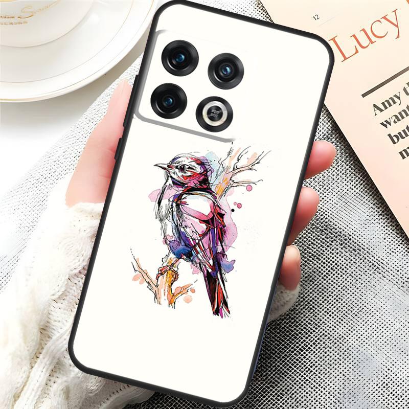 Whale Bird Rabbit Cover For OnePlus 15 13 13R 13T 12 12R 10T 11 10 Pro OnePlus Nord 5 CE 4 3 Lite N20 N30 Case