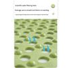 Anti-Slip Shower Mat PVC Suction Cup Pad Bathroom Floor Grip Drainage Holes Massage Foot Mat Waterproof Safety Flooring