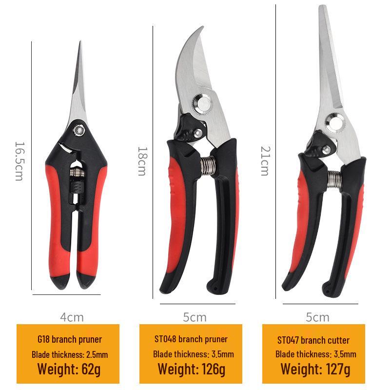 Garden Pruning Shears: Heavy-Duty Floral Art, Thick Branch & Fruit Tree Trimmers In Stock
