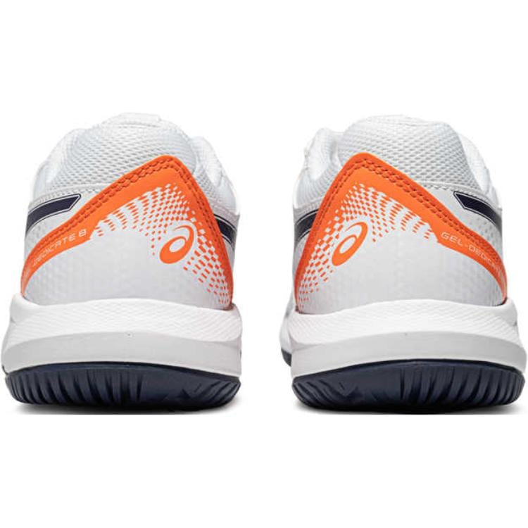 ASICS Gel Dedicate 8 Cushioning Support Breathable Low top Kids' Training Shoes White Unisex 1044A077-104