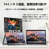 MyDual Dual Mobile Top and Bottom Expandable Portable Monitor with Foldable vesa Matte IPS LCD USB Mini Compatible with and Ideal for Working from