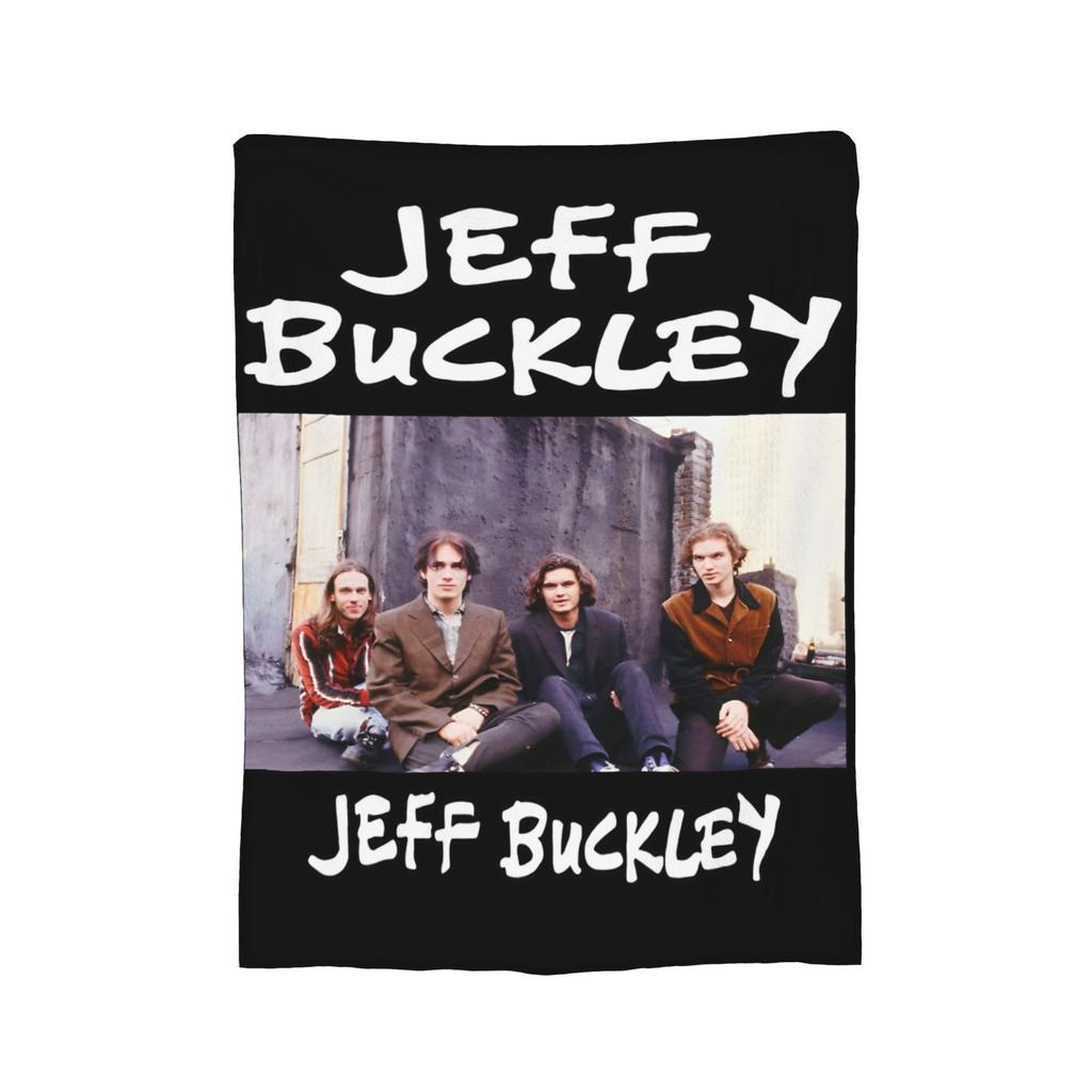 Jeff Buckley Volle Momente Legende Sänger Rock Flanell Überwurfdecke Decke für Bettwäsche Outdoor Super Warm Bettwäsche Überwürfe,