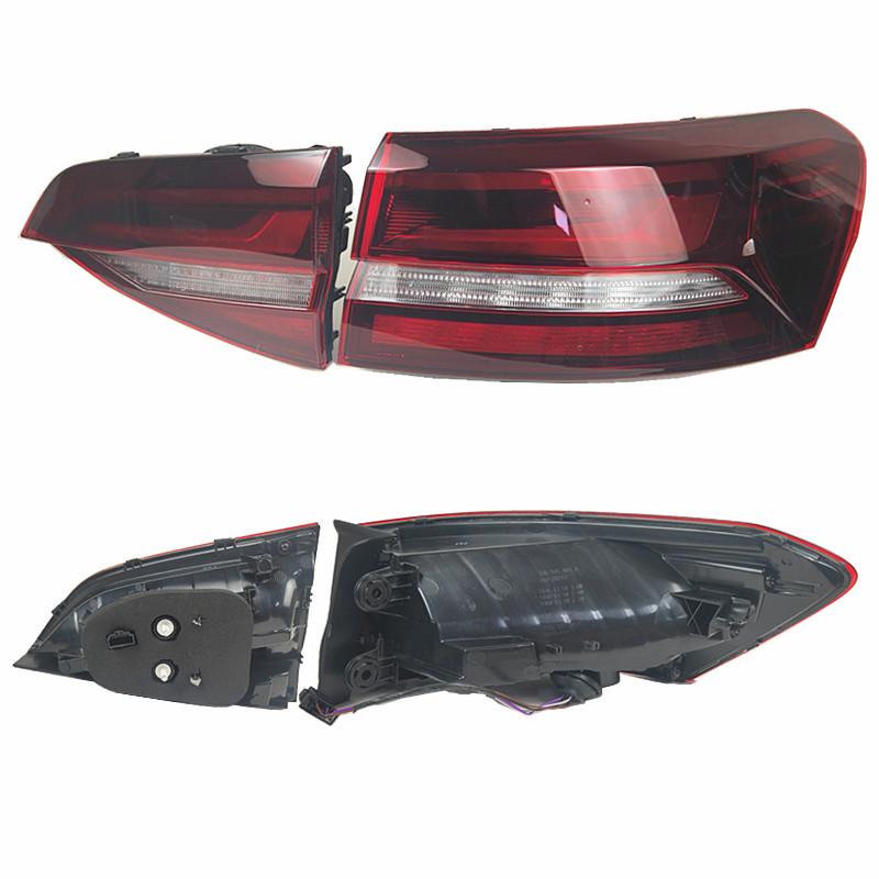 Compatible with 23 Volkswagen New Lavida models: Rear Taillight Assembly with Left and Right Turn Signal Brake Lenses