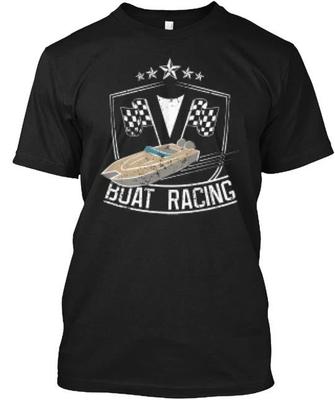 T-shirt da Corsa in Barca Amore Velocità Made in USA Taglia dalla S alla 5XL