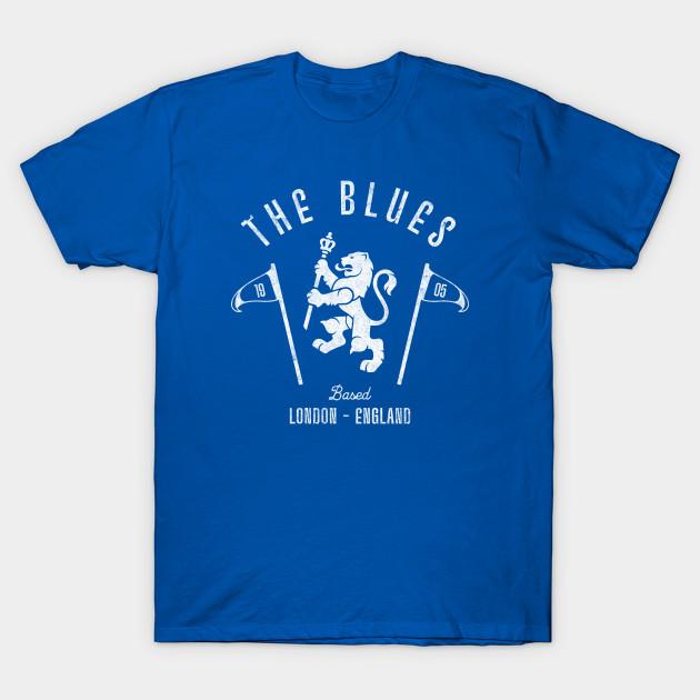 

Men Black Print T-shirt The Blues Vintage Retro Chelsea White No-Cut Transfer Paper Print Cotton Tshirt - Men s Summer Cotton... 5XL різнокольоровий
