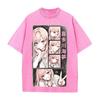 My Dress Up Darling Kitagawa Marin Clothing Men Women Short Sleeve Tshirts Washed Cotton Streetwear Vintage Oversized T-shirt