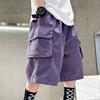 Sommer Kinder dünne abgeschnitten Arbeitshose lose Sporthose Jungen Shorts Trend