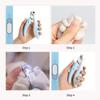 Pet Nail Clippers Dog Cat Nail Trimmer Labor-Saving Nail Clipper Convenient LED Electric Nail Grinder Dog Grooming Pet Scissors