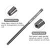 Uxcell Hand 4mm H8 Metric Reamer Drill Straight Blade High Speed Steel Tool for Enlarging Holes In Metal and Wood Reamer, Bit, (HSS)