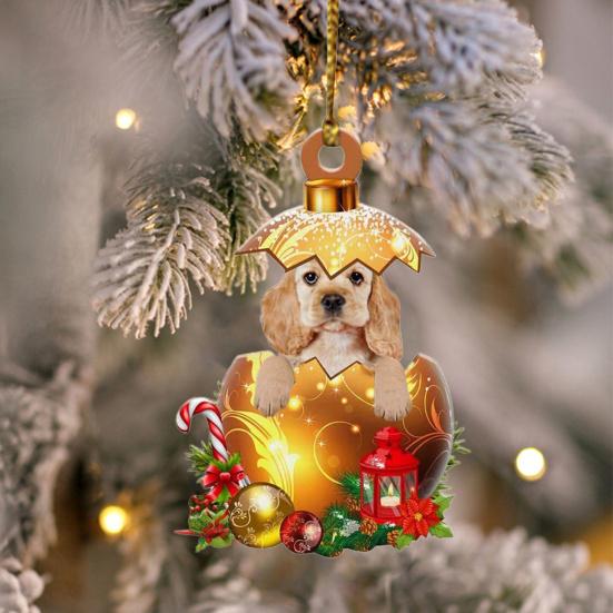 Juletre Valpeanheng med snor Gylneegg Design Akryl Juleoppheng Julegave Nyttår Festrekvisita