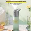 Borraccia Spray ad Alta Capacità Plastica Senza BPA Tazza d'Acqua Tazza Spray Rinfrescante alla Moda Articoli da Tavola