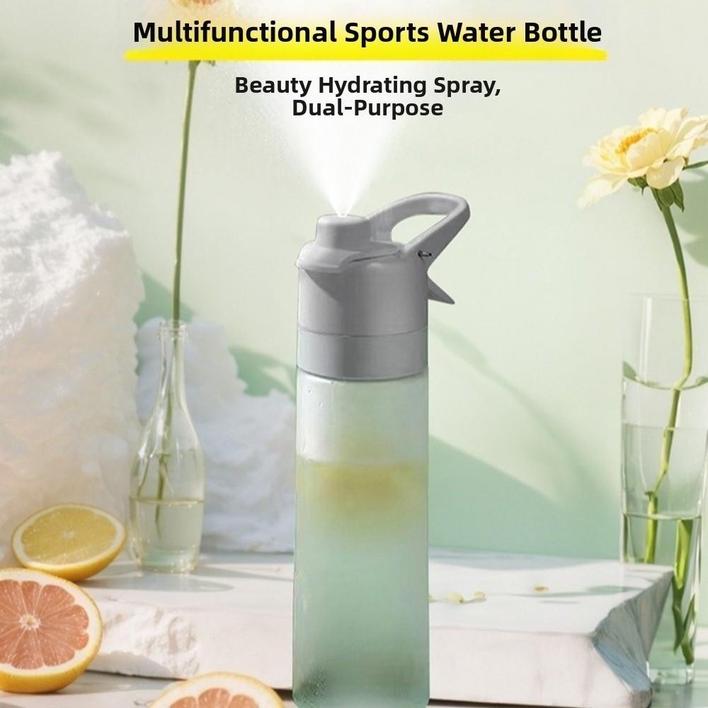 Borraccia Spray ad Alta Capacità Plastica Senza BPA Tazza d'Acqua Tazza Spray Rinfrescante alla Moda Articoli da Tavola