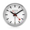 Mondaine A997.mcal.16sbb Alarm Mini Wall Clock Public Desk Clock