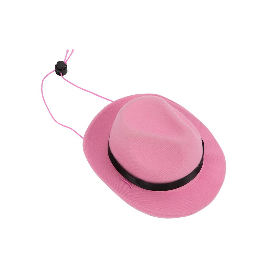 Haustier Cowboyhut Niedlicher Lustiger Cowboy Hundehut für Katzen Hunde Party Festival Tägliches TragenPink
