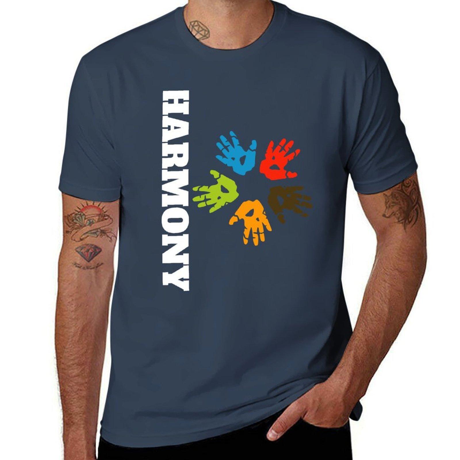 Australian Harmony Day Kids 2024 Tshirt Plus Size Street Style Tee S
