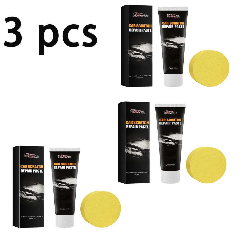 Homonth Car Body Grinding Compound  (120g+sponge)  Scratch Paint Care Auto Polishing Car Paste Polish