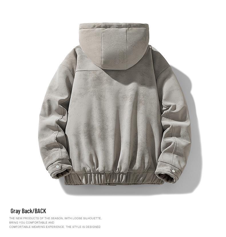 Omkeerbare Casual Katoenen Jas - Unisex Losse Pasvorm voor Herfst/Winter