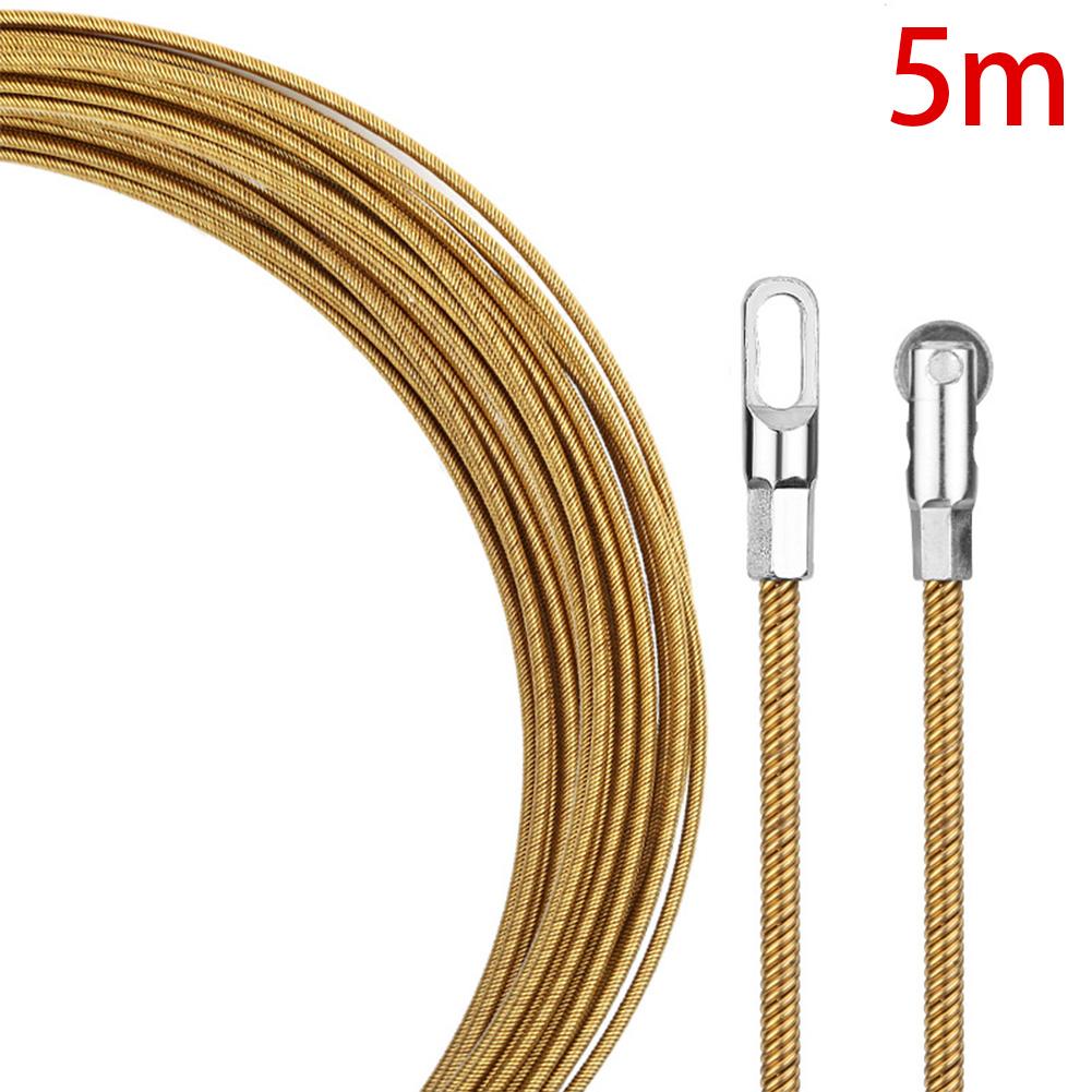 

Universal Wire Threading Device Spring High Elasticity Rope Pulling Device With Pulley Electricians Wire Lead Cable Puller
