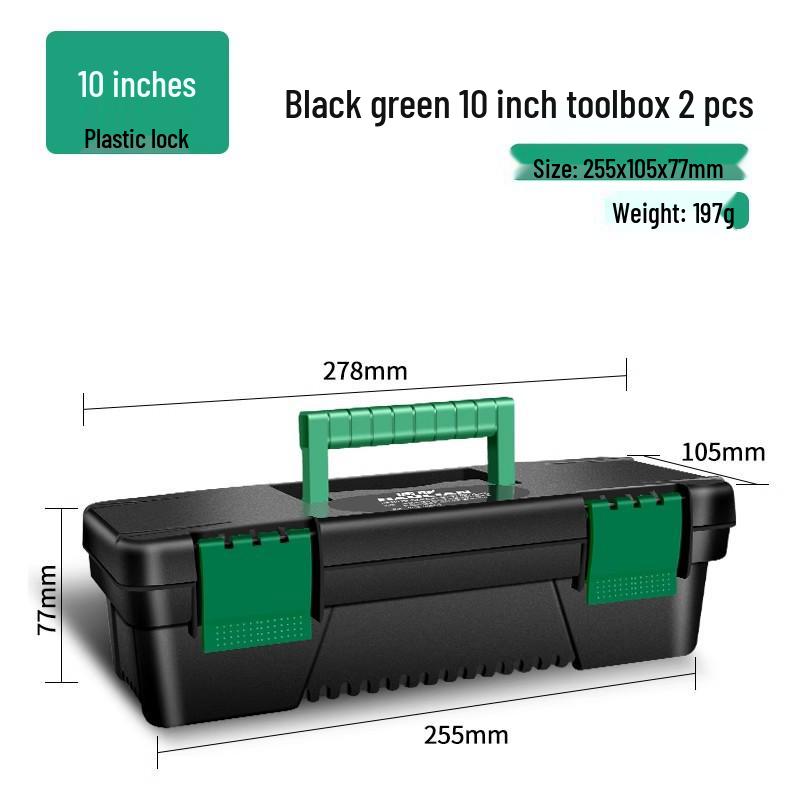 Baolian Professional Multi-Functional Tool Box for Household and Car Maintenance