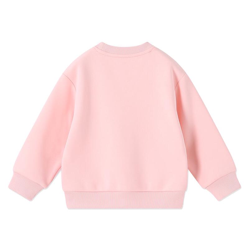B.Duck Little Yellow Duck Fleece-lined Girls' Sweatshirt